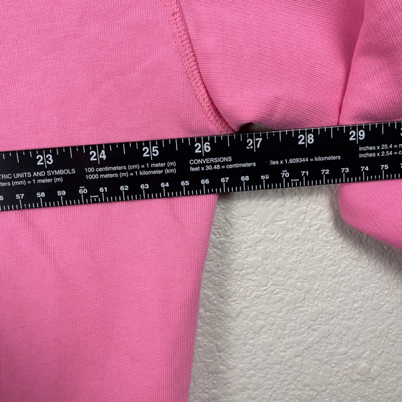 Poppi Future Served Fresh Pink Crewneck Sweatshirt Birthday Suit Oversized Large - Picture 8 of 8